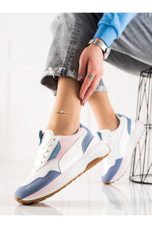 Mitmevärvilised Sneakers tüüpi jalanõud platvormiga 