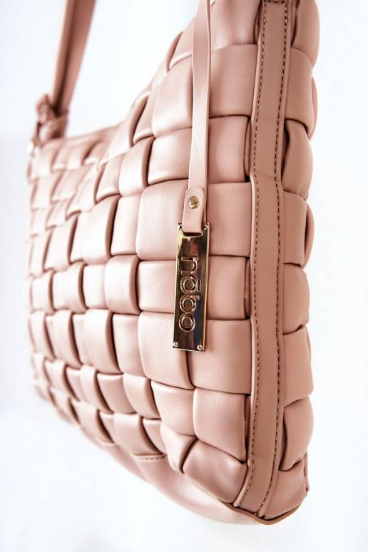 Käekott elevandiluu värvi