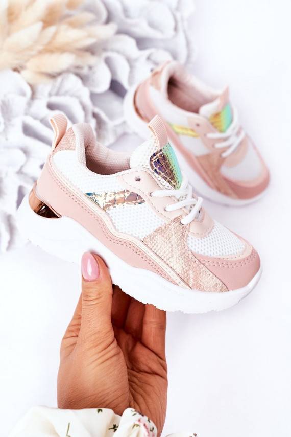 Lastejalatsid Sneakers tüüpi jalanõud Tumeroosad värvi Game Time