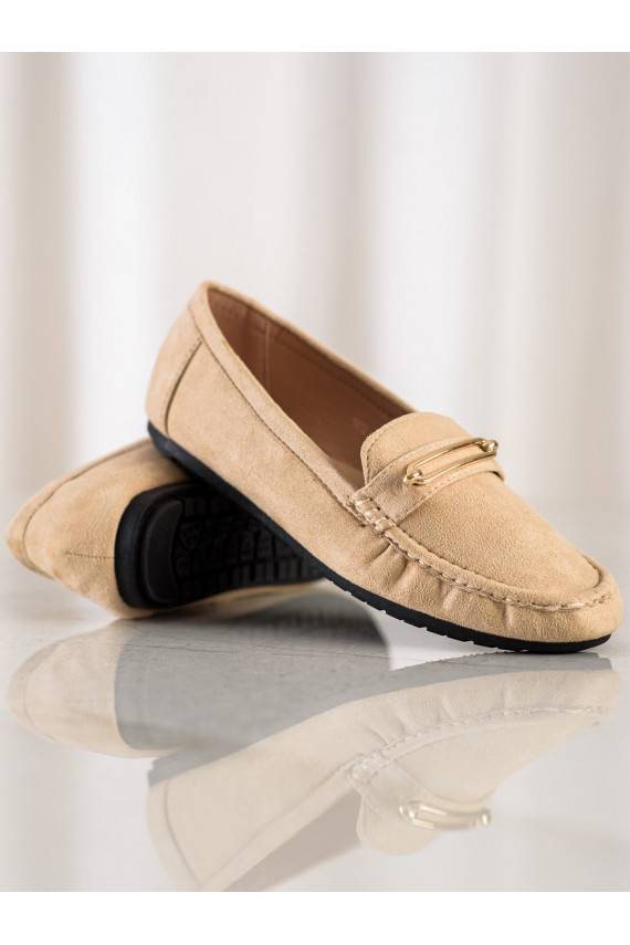 Mugavad Beeži värvi Mokassiinid 