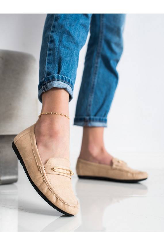 Mugavad Beeži värvi Mokassiinid 