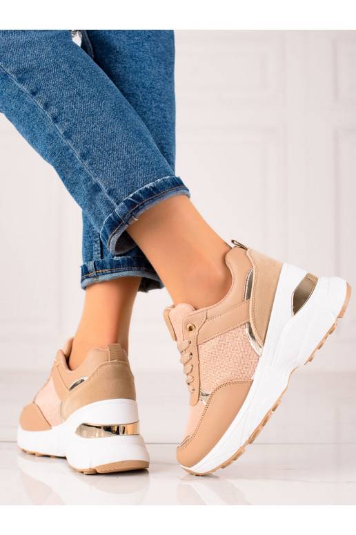 Stiilsed Sneakers tüüpi jalanõud platvormiga