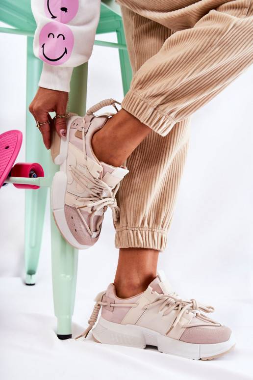 Sneakers tüüpi jalanõud Sportliku stiiliga jalanõud   pruunid värvi Someday