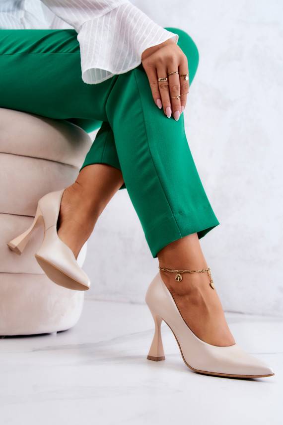 Moekad   Kingad  Shoes 3181 beeži värvi