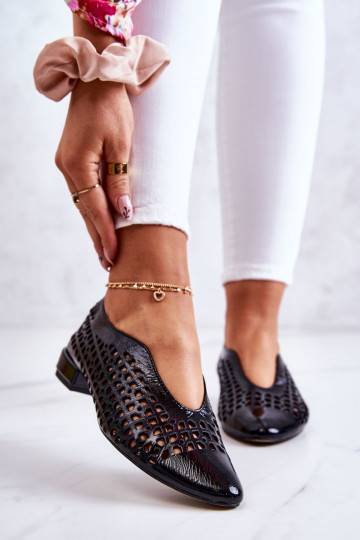 Elegantsed Laque   jalatsid  mustad Ismena 2