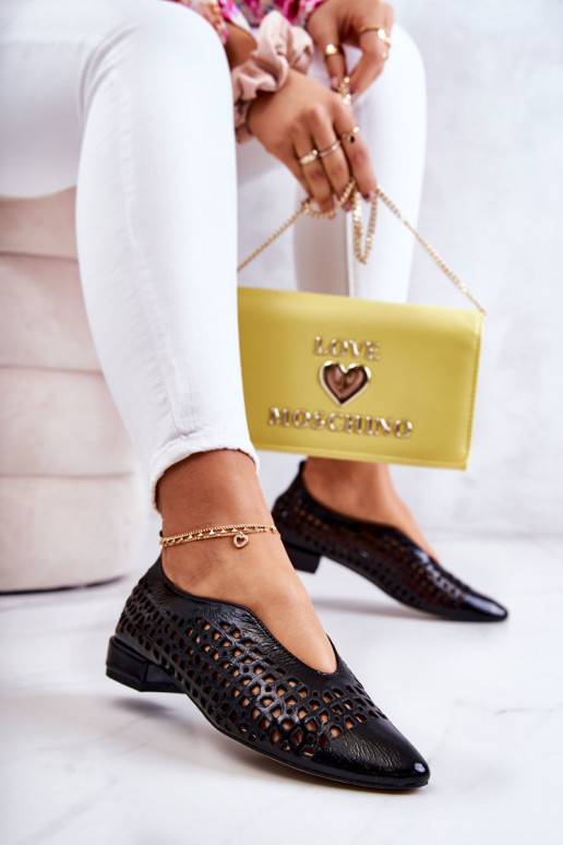 Elegantsed Laque   jalatsid  mustad Ismena