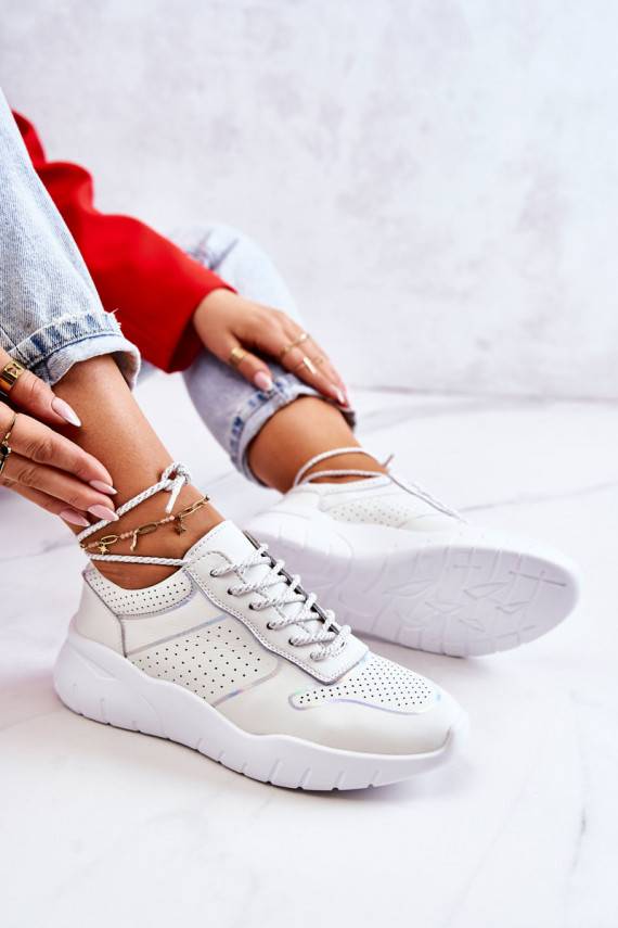 Sneakers tüüpi jalanõud valget värvi Carly