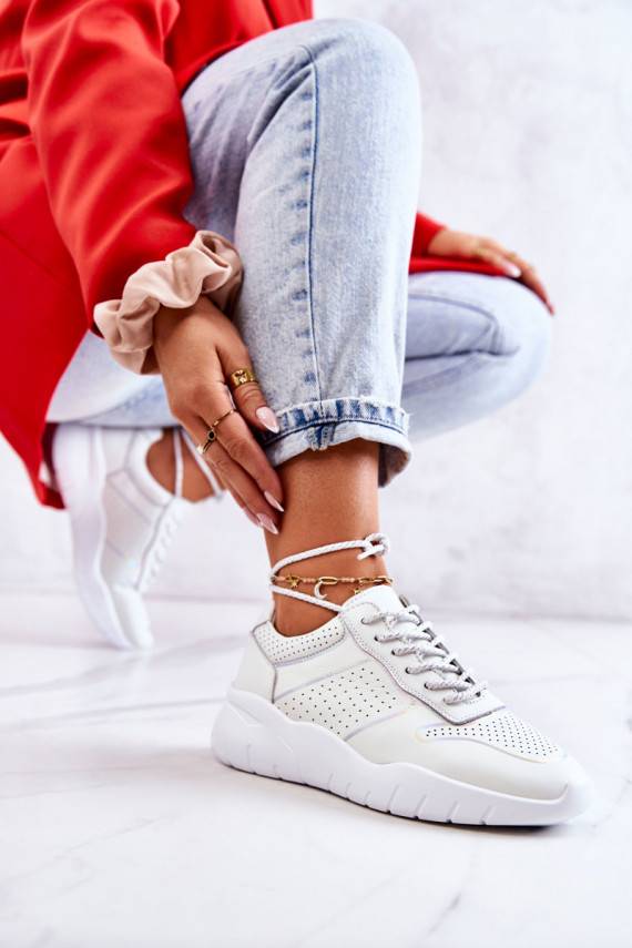 Sneakers tüüpi jalanõud valget värvi Carly