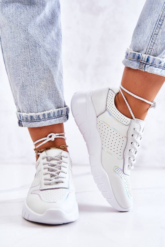 Sneakers tüüpi jalanõud valget värvi Carly