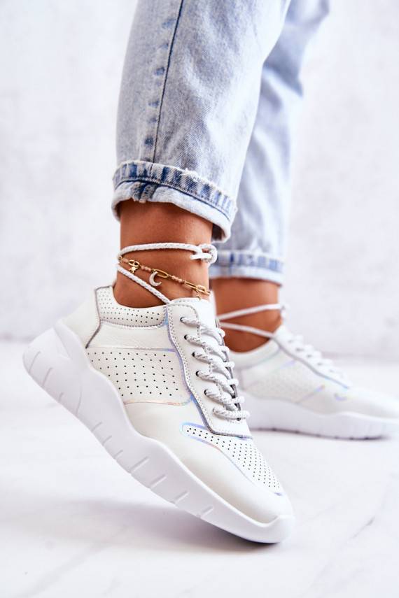 Sneakers tüüpi jalanõud valget värvi Carly