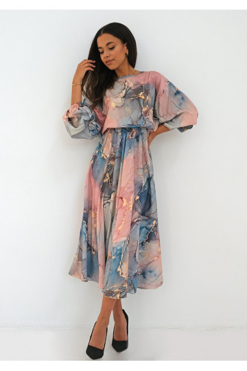 Roosa kleit Pink Marble 2