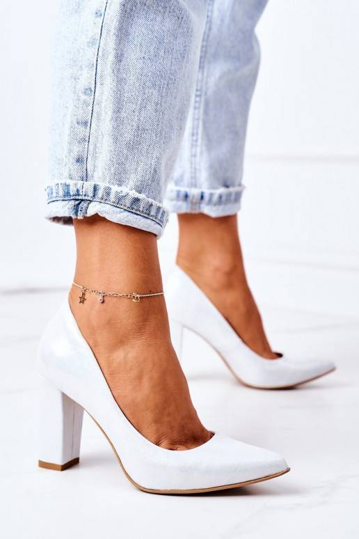 Satiinist Kingad  Shoes 2453 Hõbedat värvi