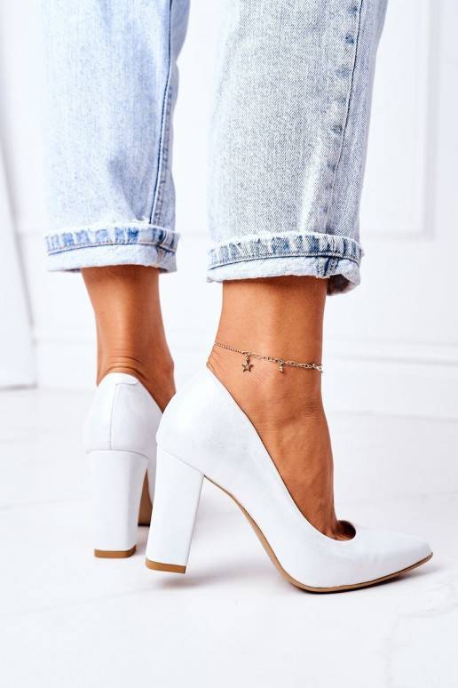 Satiinist Kingad  Shoes 2453 Hõbedat värvi