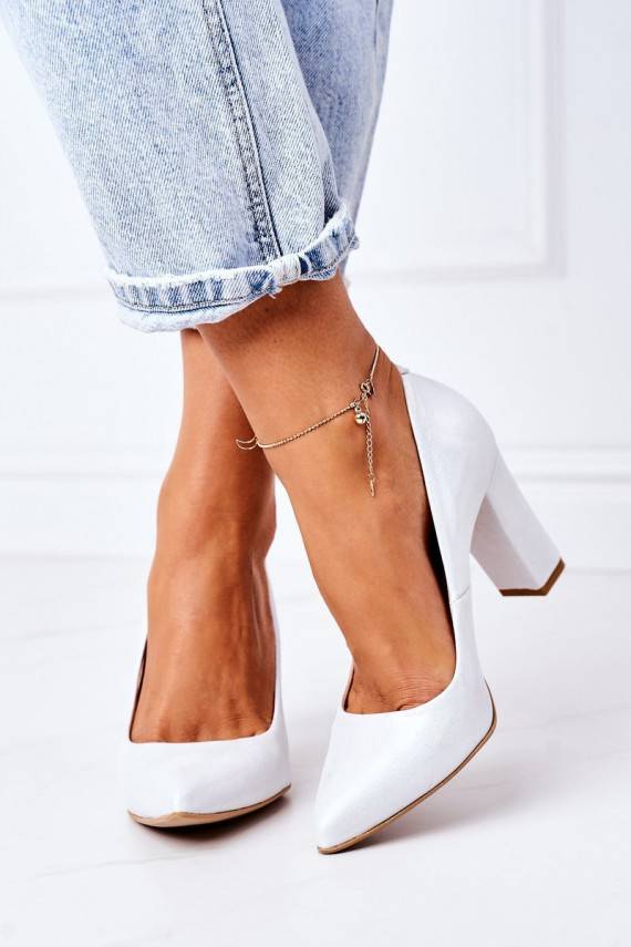 Satiinist Kingad  Shoes 2453 Hõbedat värvi