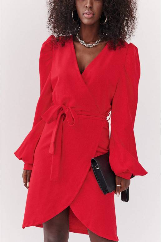 Kleit  punased värvid