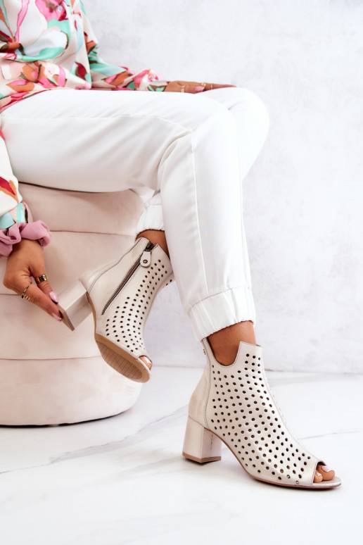   Saapad  05420-04 beeži värvi