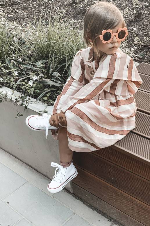 Laste vabaajajalatsid Klassikalise mudeli valget värvi Filemon