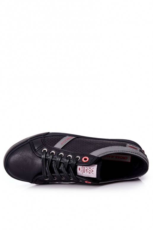 meestele vabaaja jalanõud Cross Jeans II1R4004C mustad