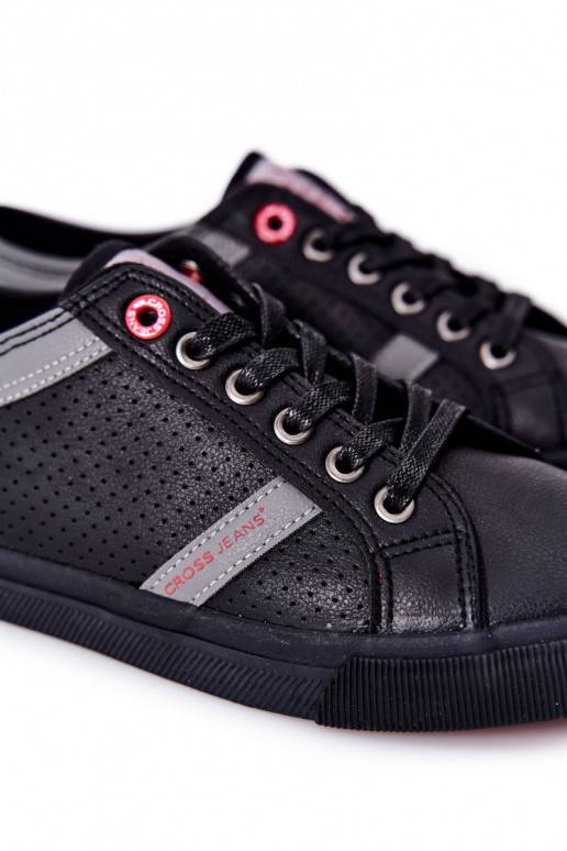 meestele vabaaja jalanõud Cross Jeans II1R4004C mustad