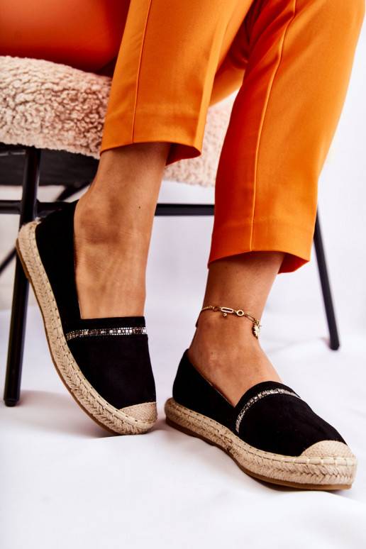 Klassikalise mudeli    espadrillid mustad Cersei
