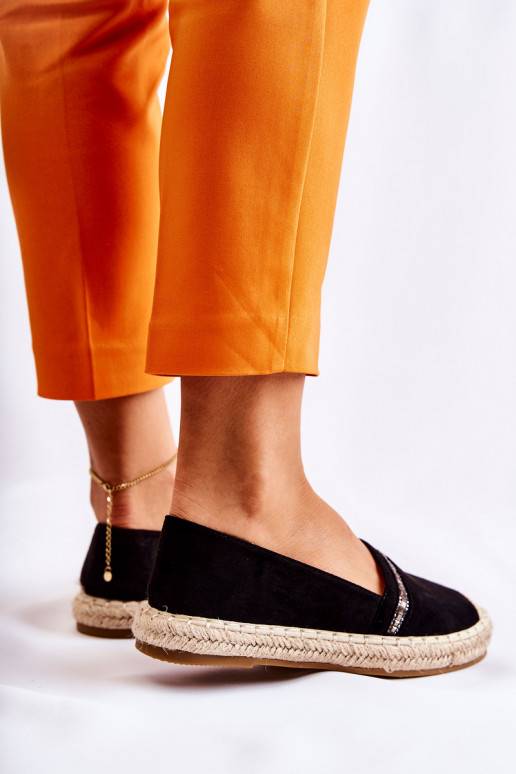 Klassikalise mudeli    espadrillid mustad Cersei