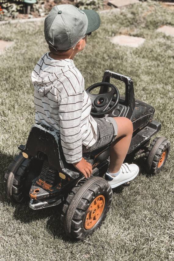 Laste jalanõud Spordijalatsid krõpsudega kinnitatav Valget-mustad California