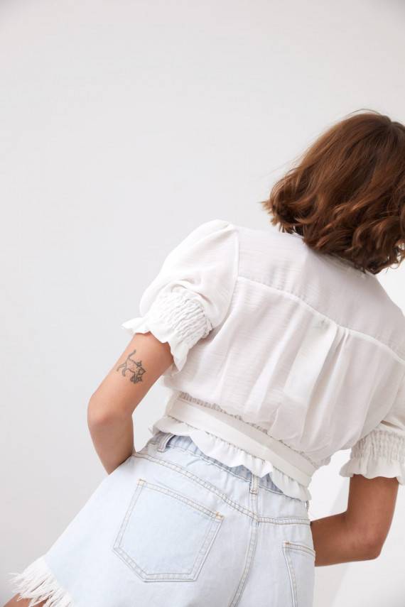 Pluus  kreemjad värvid