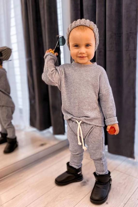 Nööpidega lumesaapad mustad Frosty