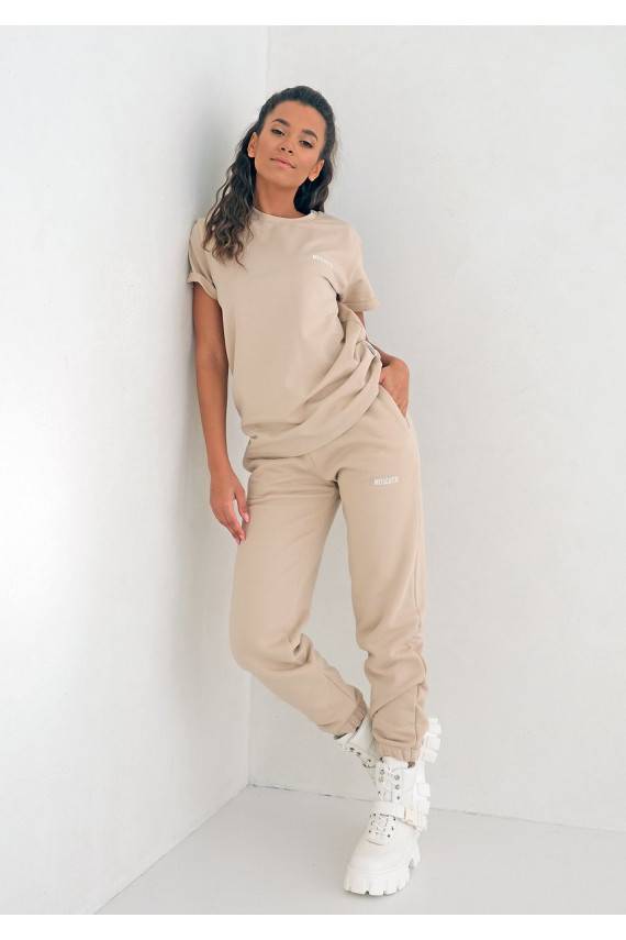 Warm Sand loose fit treeningpüksid