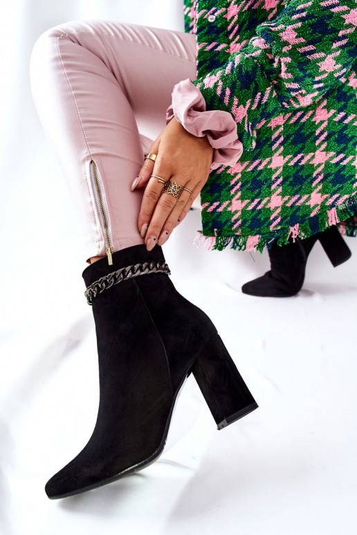   Saapad Laura Messi mustad 2203