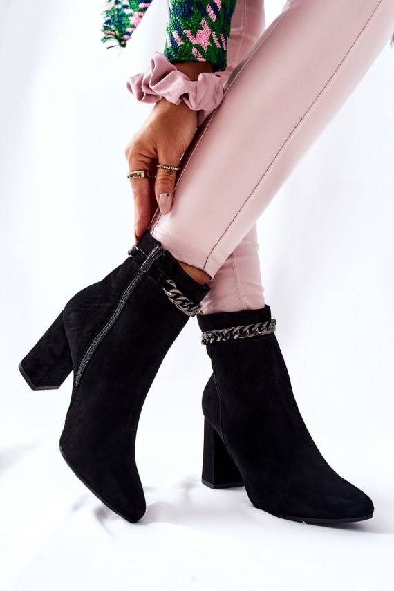   Saapad Laura Messi mustad 2203