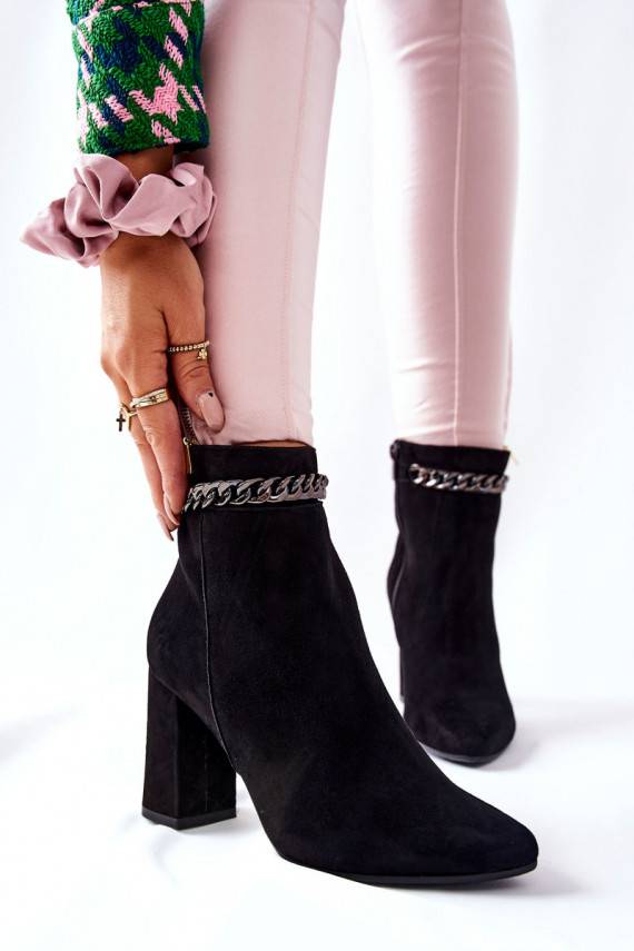   Saapad Laura Messi mustad 2203