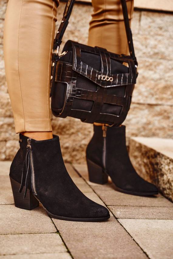 Naiste poolsaapad Big Star mustad GG274362