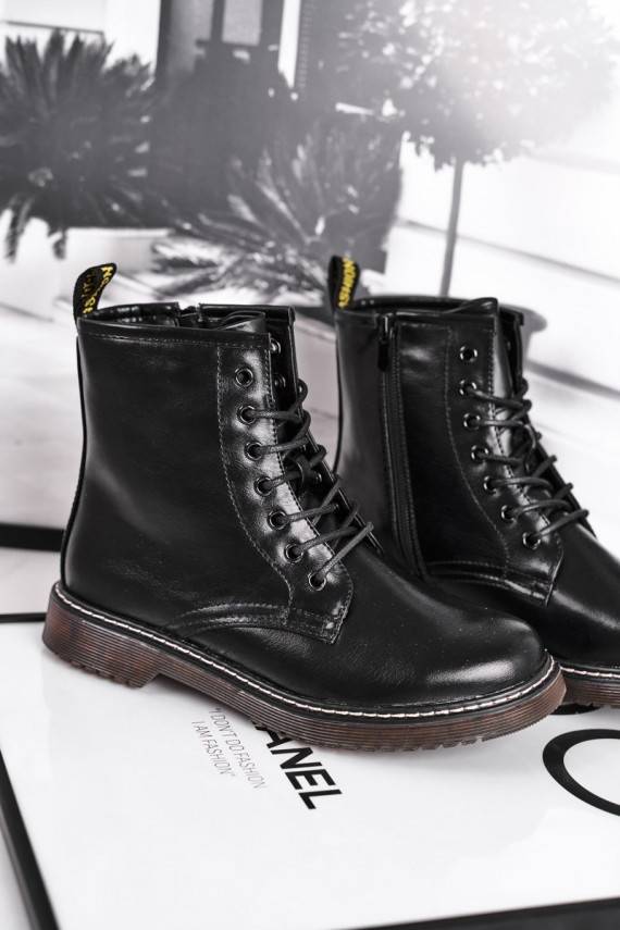 Naiste nöörsaapad mustad Marita