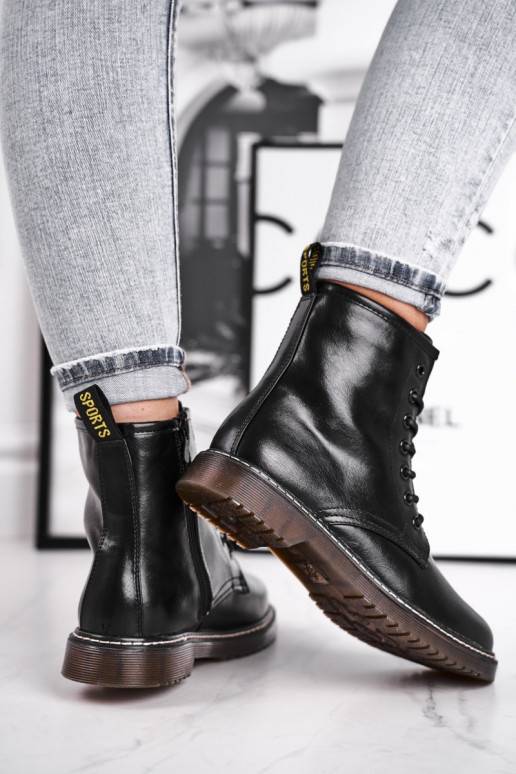 Naiste nöörsaapad mustad Marita