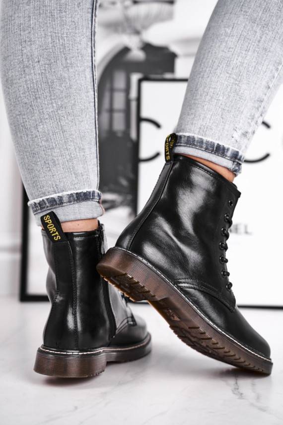 Naiste nöörsaapad mustad Marita