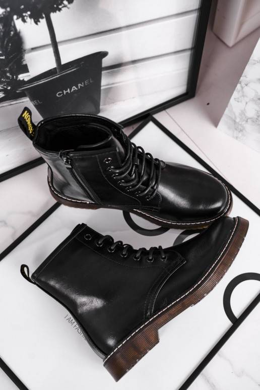 Naiste nöörsaapad mustad Marita