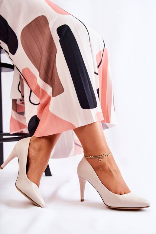 Klassikalise mudeli   kõrge kontsaga Halli värvi Magically