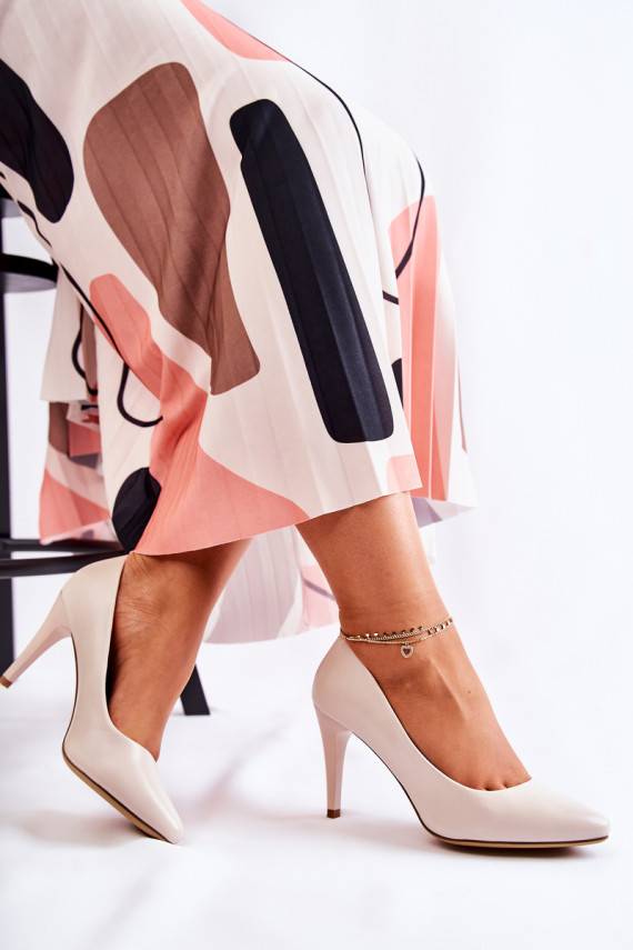 Klassikalise mudeli   kõrge kontsaga Halli värvi Magically