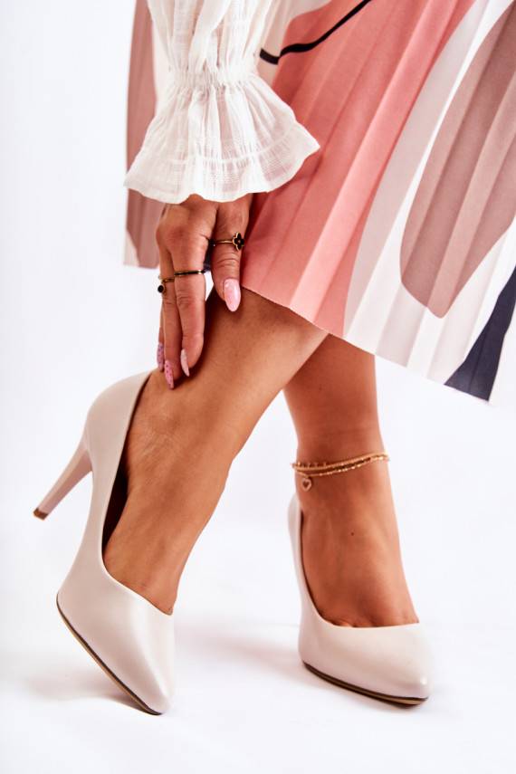 Klassikalise mudeli   kõrge kontsaga Halli värvi Magically