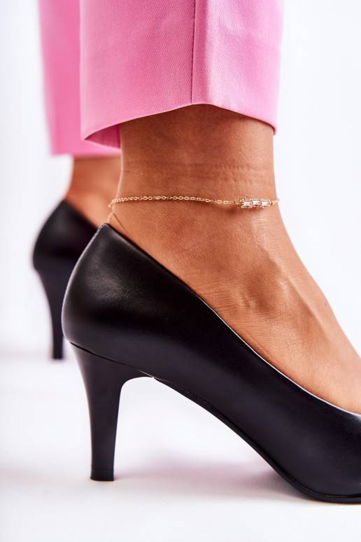   Klassikalise mudeli Kingad mustad Semprella