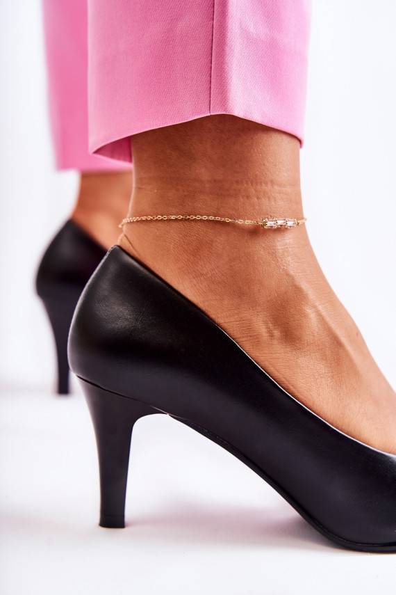   Klassikalise mudeli Kingad mustad Semprella