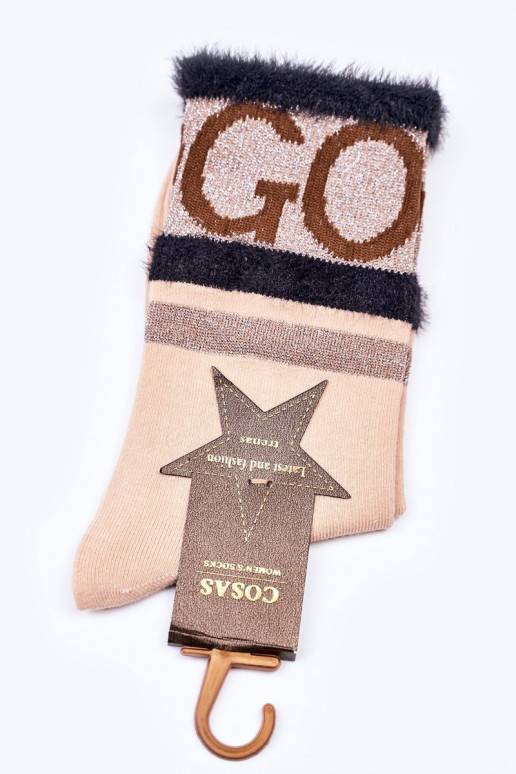 Sokid GO-GO karusnahaga COSAS beeži värvi