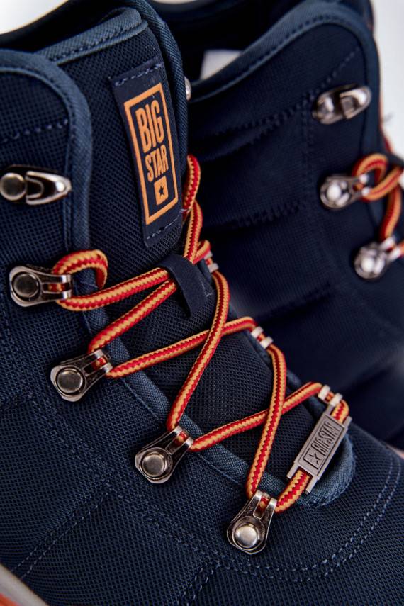 meestele matkasaapad Memory Foam Big Star KK174110 tumesinist värvi