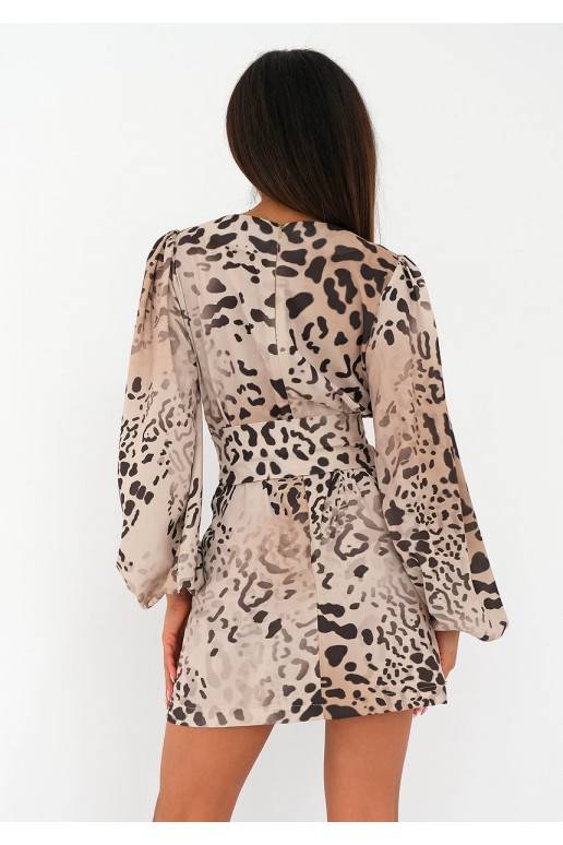 Noemi - Lillemustriga kleit