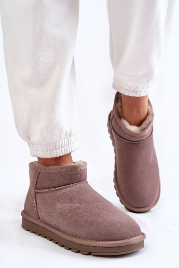   seemisnakhsed  nööpidega lumesaapad Halli värvi Shelie