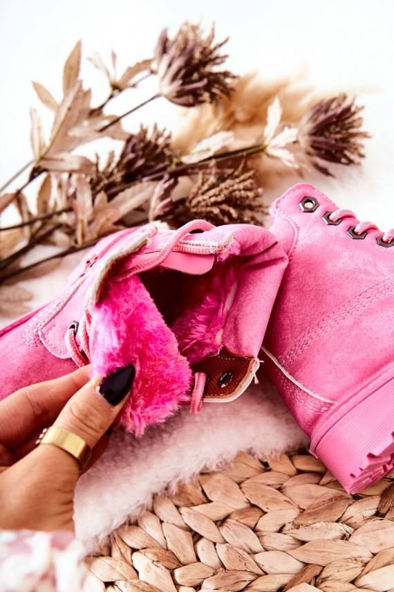 Laste jalanõud Tumeroosad värvi Milos