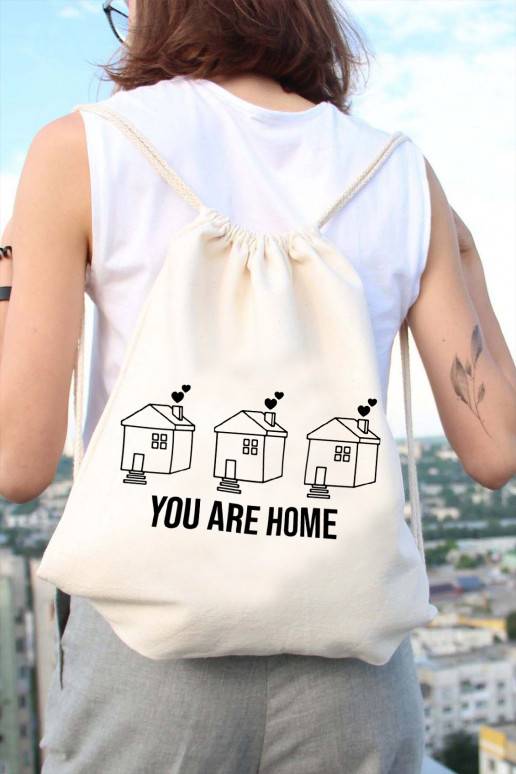 Mini seljakott You are Home