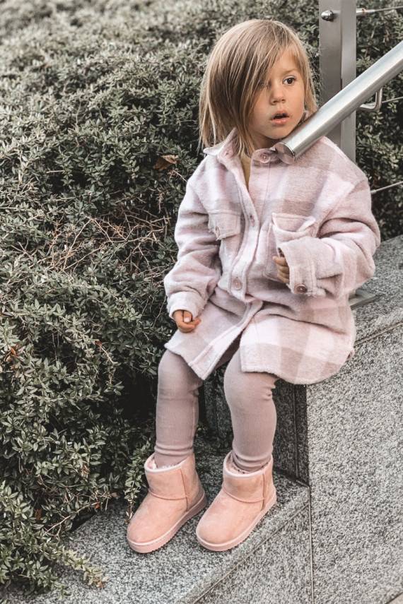 Laste talvesaapad Tumeroosad värvi Gooby