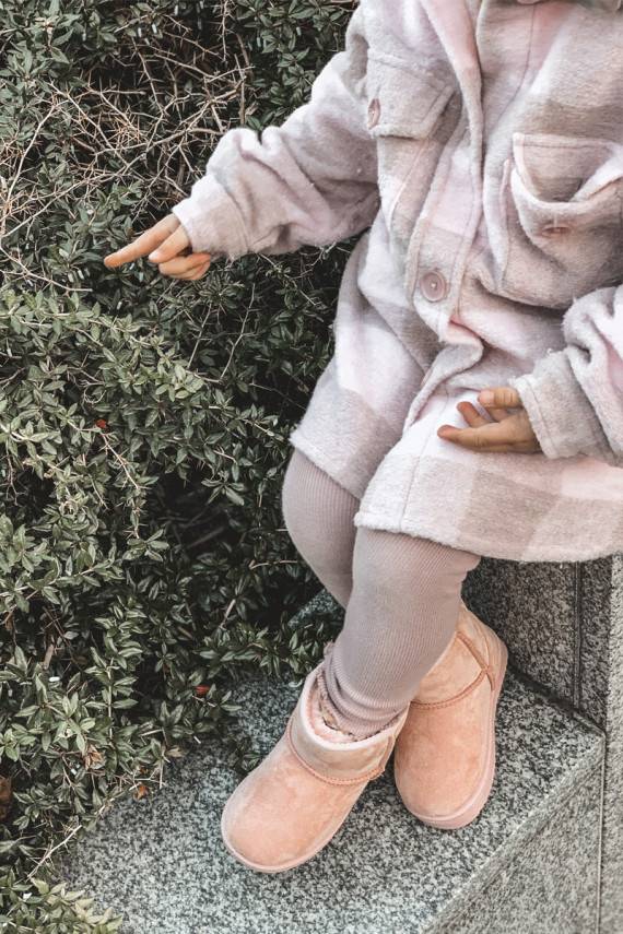 Laste talvesaapad Tumeroosad värvi Gooby